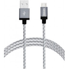 Deals, Discounts & Offers on Mobile Accessories - Philips DLC2518N Sync & Charge Cable (Grey)