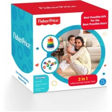 Deals, Discounts & Offers on Toys & Games - Fisher-Price 2 IN 1 Infant Activity Starter Pack For Growing Kids(Multicolor)