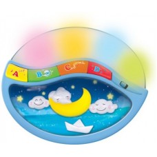 Deals, Discounts & Offers on Toys & Games - Mitashi Skykids Lullaby Moon Night Light(Multicolor)