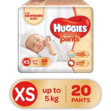 Deals, Discounts & Offers on Baby Care - Huggies Ultra Soft XS Size Diaper Pants - XS(20 Pieces)