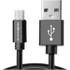 Deals, Discounts & Offers on Mobile Accessories - Ambrane ACM-1 1m Micro USB Cable(Compatible with Mobiles, Tablets, Black, Sync and Charge Cable)