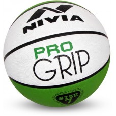 Deals, Discounts & Offers on Auto & Sports - Nivia Pro Grip Basketball - Size: 7(Pack of 1, Green)