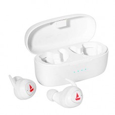 Deals, Discounts & Offers on  - boAt Airdopes 411 True Wireless Earbuds (Bluetooth V5.0) with Sleek Design and a Carrying Case (500mAh), Multi-Function Button with Voice Assistant and in-Built mic (White)