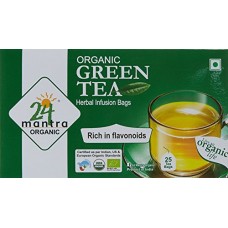 Deals, Discounts & Offers on Grocery & Gourmet Foods -  24 Mantra Green Tea, 25 Bags
