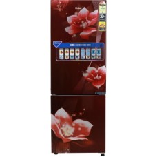 Deals, Discounts & Offers on Home Appliances - [Pre Pay] Haier 256 L Frost Free Double Door Bottom Mount 3 Star Convertible Refrigerator(Red Magnolia/Red Flower, HEB-25TRF)