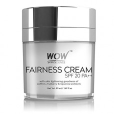 Deals, Discounts & Offers on Personal Care Appliances - WOW Fairness SPF 20 PA++ No Parabens & Mineral Oil Cream, 50mL