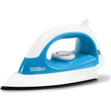 Deals, Discounts & Offers on Irons - Billion 1000 W Non-stick Compact XR127 1000 W Dry Iron(White and Sky Blue)