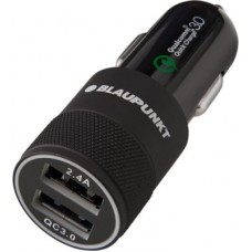 Deals, Discounts & Offers on  - Blaupunkt 5.4 Amp Qualcomm 3.0 Turbo Car Charger(Black)