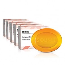 Deals, Discounts & Offers on Personal Care Appliances - Amazon Brand - Solimo Glycerine Bathing Bar (Pack of 5), 5 x 125g