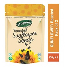 Deals, Discounts & Offers on Grocery & Gourmet Foods - HappiloPremium Roasted & Salted Sunflower Seeds (No Shells) 250g ( Pack of 2 )