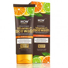 Deals, Discounts & Offers on  - WOW Brightening Vitamin C Face Wash - No Parabens, Sulphate, Silicones & Color - 100mL Tube
