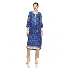 Deals, Discounts & Offers on  - [Size 32] BIBA Women's Straight Kurta