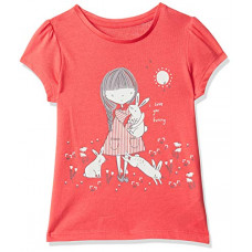 Deals, Discounts & Offers on  - (Size 3-6M) Mothercare Girl's Animal Print Baby T-Shirts