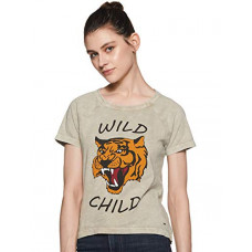 Deals, Discounts & Offers on  - [Size M] ONLY Women's Abstract Print T-Shirt