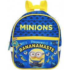 Deals, Discounts & Offers on  - Minions Polyester 21 cms Blue School Backpack (MBE-MIN313)
