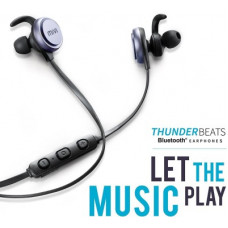 Deals, Discounts & Offers on Headphones - Mivi Thunder Beats Bluetooth Headset with Mic(Gun metal/Black, In the Ear)