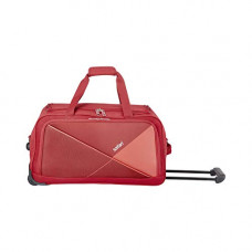Deals, Discounts & Offers on  - Safari Pret 55 Cms Polyester Red Cabin 2 Wheels Soft Duffle