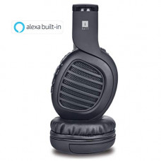 Deals, Discounts & Offers on  - iBall Decibel Bluetooth 5.0 Headphone with SD/FM/Alexa Built-in (Black Edition)