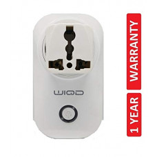 Deals, Discounts & Offers on  - WIQD Smart WiFi Plug Socket; Compatible with Alexa and Google Assistant/Home Voice Control (White)
