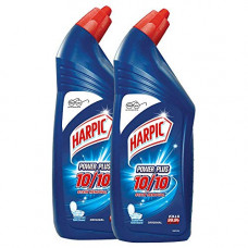 Deals, Discounts & Offers on Personal Care Appliances -  Harpic Powerplus Disinfectant Toilet Cleaner, Original - 1 L (Pack of 2)