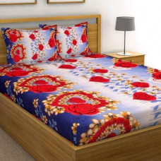 Deals, Discounts & Offers on  - ZATCHBELL Microfiber King Size Double Bedsheet with 2 Pillow Covers (multi1)
