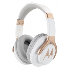 Deals, Discounts & Offers on  - Motorola Pulse 3 Max Over Ear Wired Headphones with Alexa (White)