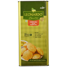 Deals, Discounts & Offers on Grocery & Gourmet Foods -  Leonardo Pomace Olive Oil Tin, 5L