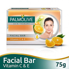 Deals, Discounts & Offers on Personal Care Appliances -  Palmolive Skin Therapy Facial Bar Soap with Vitamin C and E - 75g