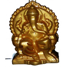 Deals, Discounts & Offers on  - Lexton DPL-14 4-Watt Lighting Ganesha Idol (Gold)
