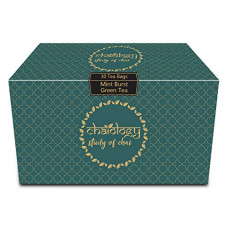 Deals, Discounts & Offers on Grocery & Gourmet Foods - Chaiology Mint Burst Green Tea - 30 Tea Bags
