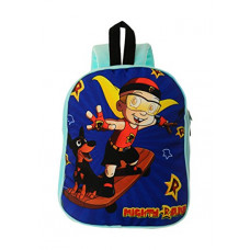 Deals, Discounts & Offers on  - Mighty Raju Velvet School Backpack, Blue (8.35L)