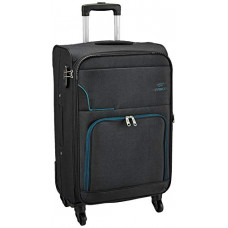 Deals, Discounts & Offers on  - Princeware Basel Polyester 58 cms Black Softsided Cabin Luggage (6735 -BK)