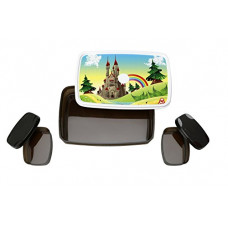 Deals, Discounts & Offers on Home & Kitchen - Signoraware Castle Compact Plastic Lunch Box Set, 3-Pieces, Dark Cocoa