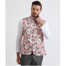 Deals, Discounts & Offers on Men - [Size 38, 40, 42, 44] HangupPrinted Men Waistcoat