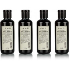 Deals, Discounts & Offers on  - Herbal Khadi Amla & Bhringraj shampoo, pack of 4(840 ml)