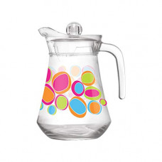 Deals, Discounts & Offers on Home & Kitchen - Treo by Milton D Ziner Conical Lemon Jug, 1250 ml, Multicolour Circles