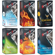 Deals, Discounts & Offers on Sexual Welness - KamaSutra Pleasure Series Condom(Set of 6, 72S)