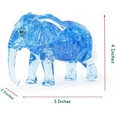 Deals, Discounts & Offers on  - Toys Bhoomi Building Block Transparent 3D Puzzle Elephant Blocks Toy