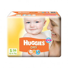 Deals, Discounts & Offers on  - Huggies New Dry Diapers, Small (Pack of 36)
