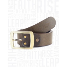 Deals, Discounts & Offers on  - [Size 30, 38] MetronautMen Green Genuine Leather Belt