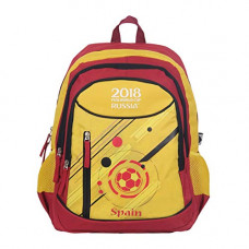 Deals, Discounts & Offers on  - FIFA 40 Ltrs Red::Yellow School Backpack (MBE-FF007)