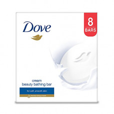 Deals, Discounts & Offers on Personal Care Appliances - Dove Cream Beauty Bathing Bar, 100g (Pack of 8)