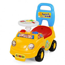 Deals, Discounts & Offers on  - Toyshine Buzzing Car Rider Ride-on Toy with Music, 1.5-3 Years, Yellow