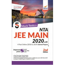 Deals, Discounts & Offers on Books & Media - 5 Mock Tests For NTA JEE Main 2020(English, Paperback, Disha Experts)