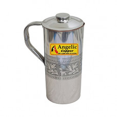 Deals, Discounts & Offers on Home & Kitchen - Angelic Copper Steel Water Bottle, 650 ml, Steel/Copper