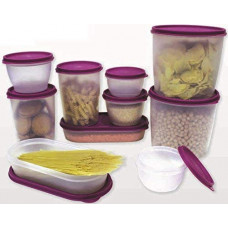 Deals, Discounts & Offers on Home & Kitchen - Princeware Fresh Fit Easy Store Containers, Set of 10
