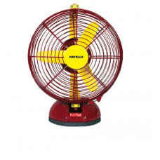 Deals, Discounts & Offers on Home & Kitchen - Havells Birdie 230mm Personal Fan (Yellow and Maroon)