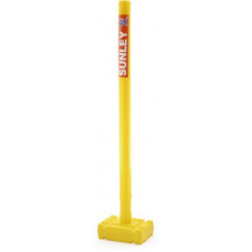 Deals, Discounts & Offers on Auto & Sports - SUNLEY 1 Piece Plastic Wicket WIth Base(Yellow)
