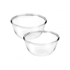 Deals, Discounts & Offers on Home & Kitchen - Treo by Milton Borosilicate Mixing Bowl Set of 2, 1000 ml
