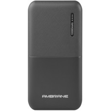 Deals, Discounts & Offers on Power Banks - Ambrane 10000 mAh Power Bank (PP-111Blk, Power bank)(Black, Lithium Polymer)